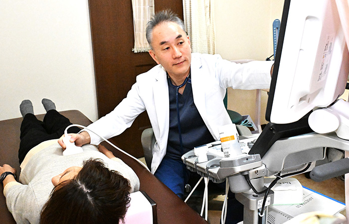 専門分野は消化器内科